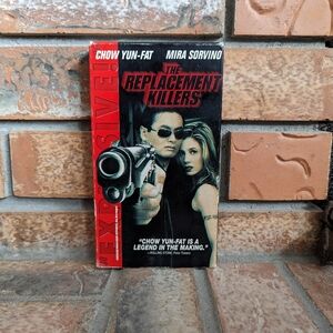 ** 4/$25 VHS ** The Replacement Killers (1997) Vintage - 90's - Good Used Cond